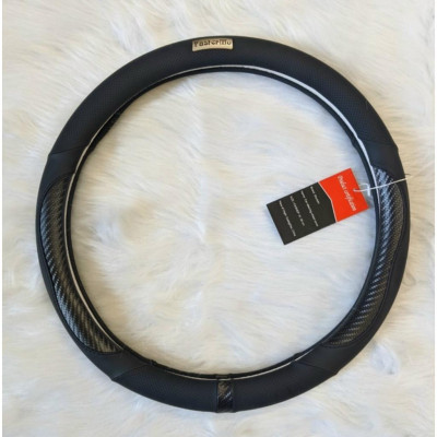 Bọc vô lăng, tay lái da lộn cao cấp - Bọc vô lăng FasterMo vân tem kim loại cực đỉnh