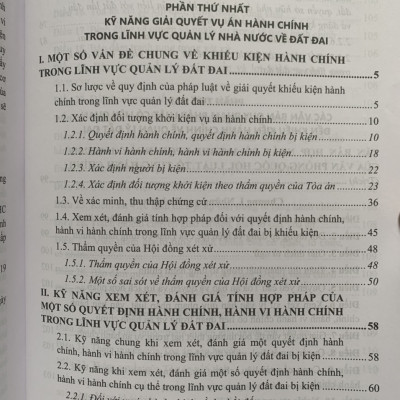 Kỹ năng giải quyết vụ án hành chính trong lĩnh vực Quản lý đất đai và thực tiễn xét xử của Tòa án nhân dân