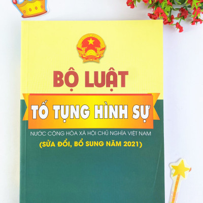 Sách - Combo 2 cuốn Bộ luật hình sự và Bộ luật tố tụng hình sự (Hiện hành) - ndbooks