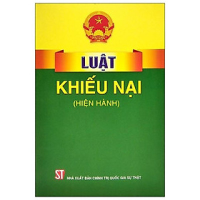 Luật Khiếu Nại (hiện hành)