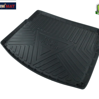 Thảm lót cốp xe ô tô Chevrolet TrailBlazer 2018 - nay nhãn hiệu Macsim chất liệu TPV cao cấp màu đen