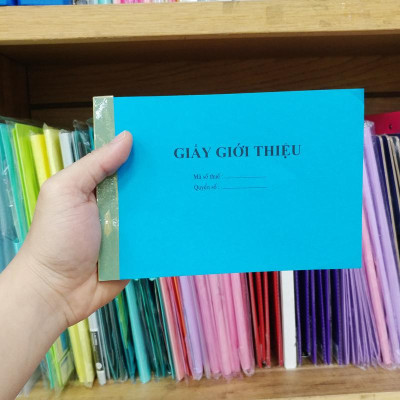 Giấy Giới Thiệu 1 Liên