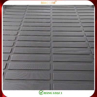 Thảm lót cốp xe ô tô Toyota Yaris 2023+ nhãn hiệu Macsim chất liệu TPE cao cấp màu đen