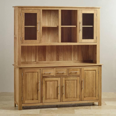 Tủ Chén Cao Rivermead Lớn Gỗ Sồi IBIE DTRIVTLO