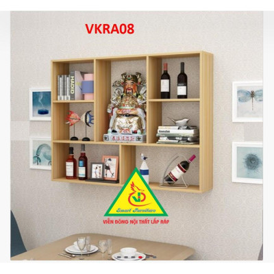 Kệ  trang trí treo tường VKRA08A - Nội thất lắp ráp