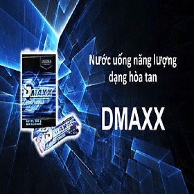 DMAXX thức uống bổ sung vitamin năng lượng có đường DAMODE 80 gói màu xanh mỗi gói 22gr