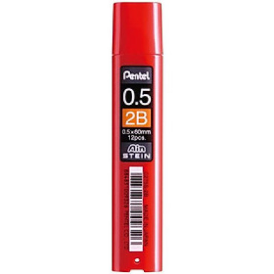 Ruột Chì 2B 0.5 mm Pentel C275S (60 mm x 12 Ngòi)