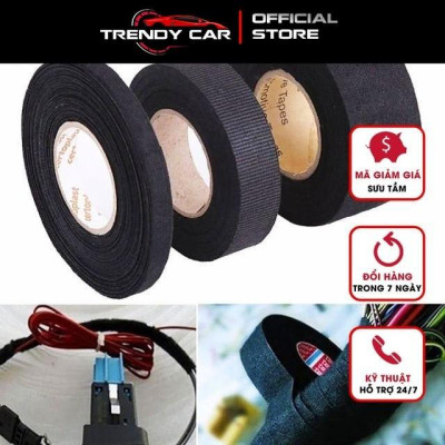 Băng dính vải chịu nhiệt cuốn dây bó gọn thiết bị ô tô, điện nhà