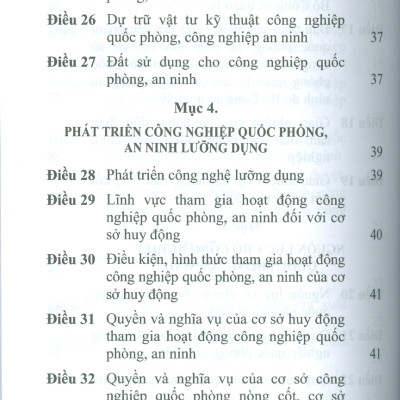 Luật Công Nghiệp Quốc Phòng, An Ninh Và Động Viên Công Nghiệp Năm 2024