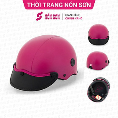 ƯU ĐÃI - Mũ bảo hiểm lỗ thông gió NÓN SƠN chính hãng ATG-HG394