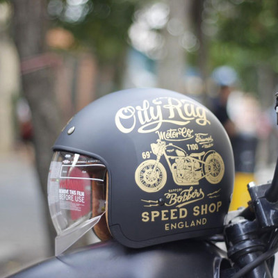 Mũ Bảo Hiểm 3/4 Đầu Royal M139 Design