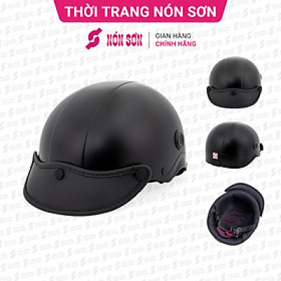 ƯU ĐÃI - Mũ bảo hiểm lỗ thông gió chính hãng NÓN SƠN ATG-ĐN052
