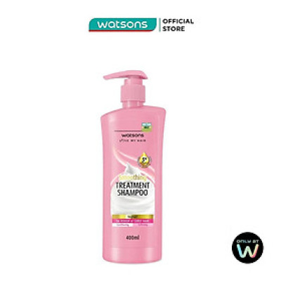 Dầu Gội Watsons Treatment Shampoo Yoghurt For Rough Or Curly Hair 400ml