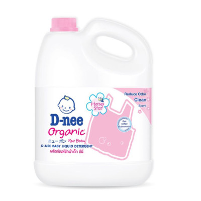 Nước giặt Dnee 3000ml xanh/hồng/trắng - Thái Lan