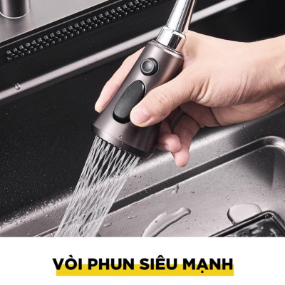 CHẬU RỬA BÁT EUROVINTO CAO CẤP INOX 2 HỐ VUÔNG MÃ 7545-AWFB