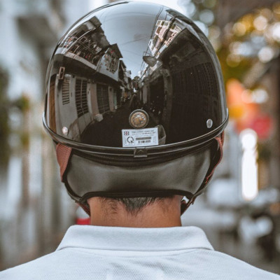 Mũ Bảo hiểm nửa đầu Bulldog Pug đủ màu