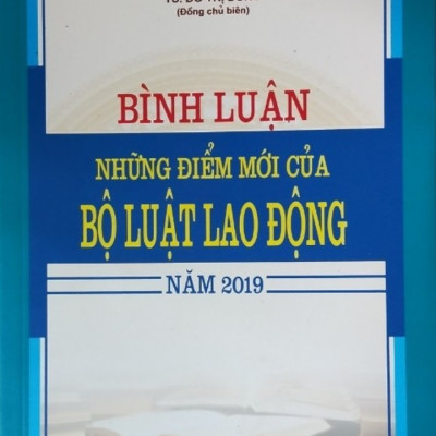 BÌNH LUẬN NHỮNG ĐIỂM MỚI CỦA BỘ LUẬT LAO ĐỘNG NĂM 2019
