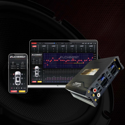 Car amplifier Android Alchimist ADA6H-360 features lossless Bluetooth 5.1 and professional app for frequency cutting