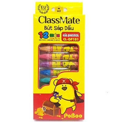 Bút Sáp Dầu Classmate OP101 - 12 Màu