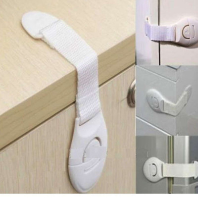 Dây đai khóa tủ lạnh, ngăn kéo an toàn co dãn KM-539 hàng Nhật