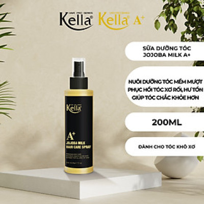 Sữa dưỡng tóc Kella Jojoba Milk Premium A+ (Chai 200ml)