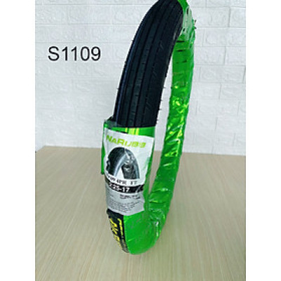 Vỏ trước các dòng xe DREAM, WAVE 2.25-17 S1109 4PR TT hiệu NARUBB có sử dụng ruột