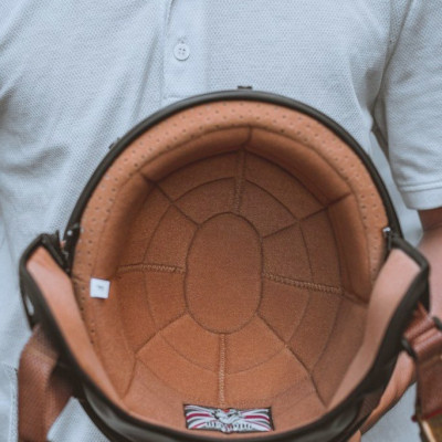 Mũ Bảo hiểm nửa đầu Bulldog Pug đủ màu