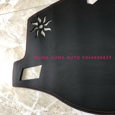 Thảm da Taplo vân carbon Cao cấp dành cho xe Toyota Vios 2019-2020-2021