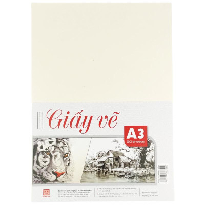 Giấy Vẽ A3 20 Trang Hồng Hà 4944