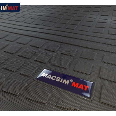 Thảm lót cốp xe ô tô Toyota Corolla Altis nhãn hiệu Macsim chất liệu TPV cao cấp màu đen