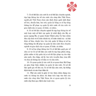 Luật Căn cước công dân (bản in 2024)