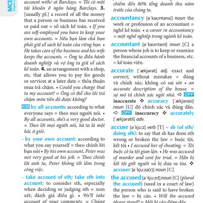 Từ điển Anh - Anh - Việt (Bìa Đen)