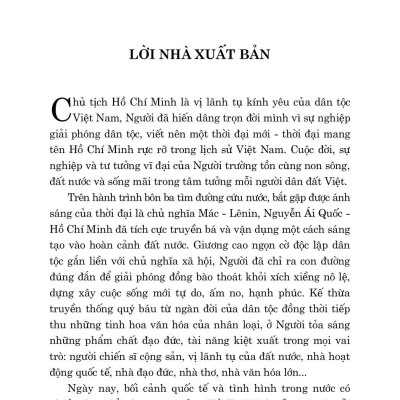 Hồ Chí Minh - Quá Khứ, Hiện Tại Và Tương Lai