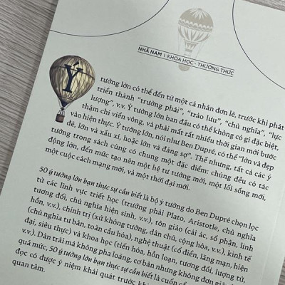 Sách - 50 ý tưởng lớn bạn thực sự cần biết