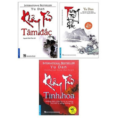 Combo 3 cuốn sách: Khổng Tử Tâm Đắc (Tái Bản 2020) + Trang Tử Tâm Đắc + Khổng Tử Tinh Hoa (Tái Bản 2019)