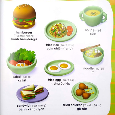 Bé Làm Quen Tiếng Anh - Vui Học Từ Đầu Tiên (Tái Bản)