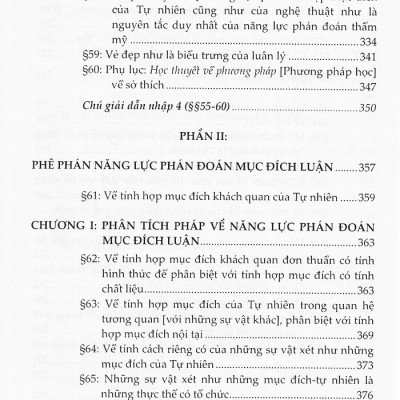 Phê Phán Năng Lực Phán Đoán