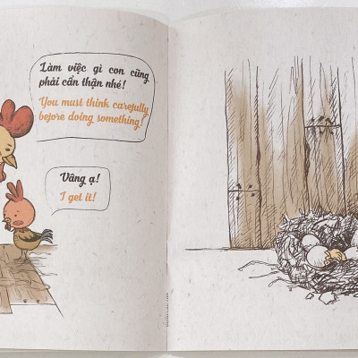 Rèn Luyện Thói Quen Tốt 2-6 Tuổi: Đừng Cẩu Thả Nữa, Trống Choai (Song Ngữ)