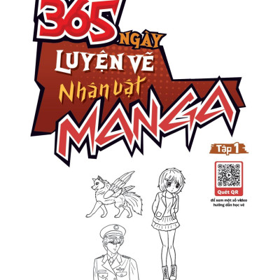 365 Ngày Luyện Vẽ Nhân Vật Manga - Tập 1