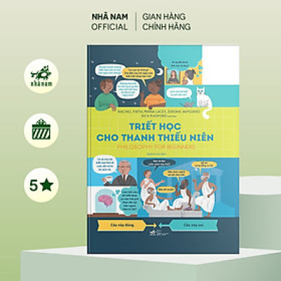 Sách - Triết học cho thanh thiếu niên (Philosophy for Beginners) (Nhã Nam Official)