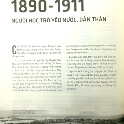 Di Sản Hồ Chí Minh - Việt Nam Đẹp Nhất Có Tên Bác Hồ - Bìa Cứng (Tập Ảnh & Tư Liệu) (Tái Bản 2023)