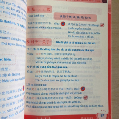 Combo 4 sách : 1000 Cấu Trúc Tiếng Trung Thông Dụng Nhất Luôn Gặp Trong Mọi Kỳ Thi Tập 1 + Tập 2 + Tập 3 và 555 Lỗi sai thường mắc phải trong đề thi HSK (HSK 3 đến HSK 5) kèm DVD