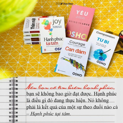 Sách - OSHO Hạnh Phúc Tại Tâm - First News