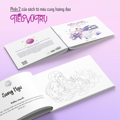 Tiểu Vũ Trụ 2 - Tô Màu Thế Giới 12 Chòm Sao - Bản Quyền