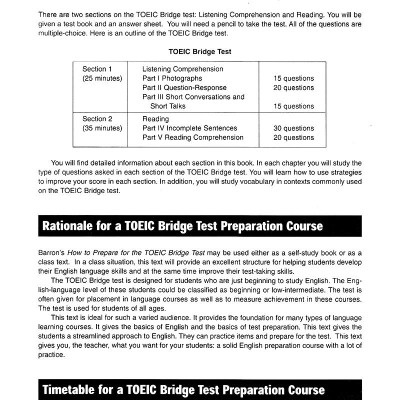 Toeic Bridge Test (Tái Bản)