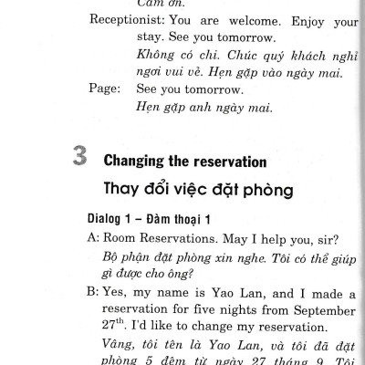 Tự Học Đàm Thoại Tiếng Anh Nhà Hàng - Khách Sạn (Kèm CD) (VL)