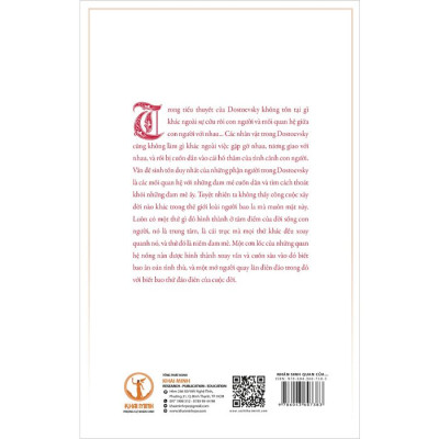 Nhân Sinh Quan Của Dostoevsky (Bìa Cứng)