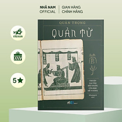 Sách - Quản tử - Thuật cai trị đất nước của bậc Đế Vương (Nhã Nam Official)