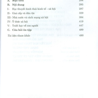 Combo 3 cuốn Giáo Trình Triết Học Mác – Lênin + Giáo Trình Kinh Tế Chính Trị Mác – Lênin + Giáo Trình Tư Tưởng Hồ Chí Minh (Dành Cho Bậc Đại Học Hệ Không Chuyên Lý Luận Chính Trị) - Bộ mới năm 2021
