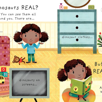 Lift-the-flap Very First Questions And Answers Are Dinosaurs Real?